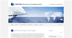 Desktop Screenshot of neptune-int.com
